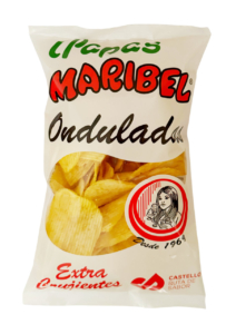 papas ondulada